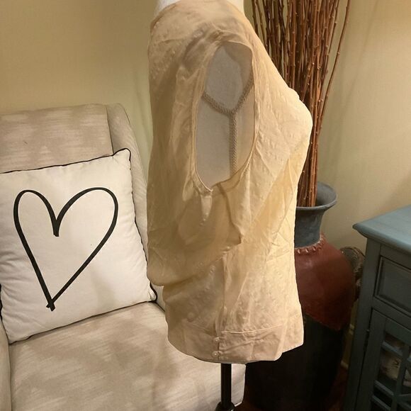 J.Crew sheer blouse 🤍  - Picture 2 of 4